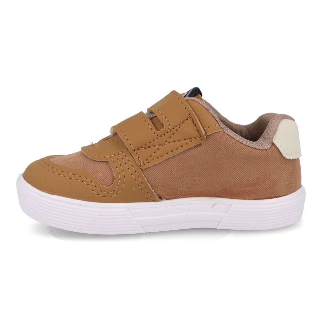 Molekinho Tenis 2136-173-26281-76941 Caramelo-Branco Off Sint_5__